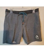 Howler Bros Shorts Mens 30 Gray Tranquilo Chill Beachy Casual Comfort DE... - $24.35 CAD