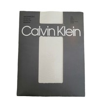 Calvin Klein Meshwork Pantyhose Size A Color IVORY - Sandaltoe 1985 Vintage - £7.82 GBP