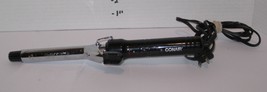 Conair 3/4&quot; inch Barrel Styling Black Silver Curling Iron CD35BC Curly C... - $14.80