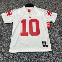 New York Giants Manning #10 Jersey Shirt Youth Medium 10-12 Red NFL V-Ne... - $68.50 CAD