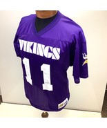 Vintage Majestic Minnesota Vikings Peterson #11 Jersey Mens XL NFL Football - £29.40 GBP