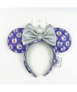NWT Loungefly x Disney Park 100th Platinum Mickey Minnie &amp; Friends Ear H... - $41.13 CAD