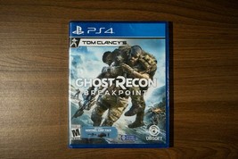 Ghost Recon Breakpoint PS4 Playstation 4 Used Tom Clancy&#39;s Excellent Free Ship - £23.97 GBP