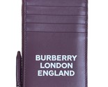 Burberry Wallets Logo print zip card holder wallet 358067 - $149.00