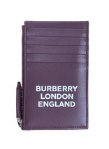 Burberry Wallets Logo print zip card holder wallet 358067 - £117.36 GBP