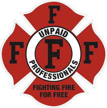 Firefighter Decals - Fighting Fire for Free - Firefighter - Various Sizes - £3.35 GBP+