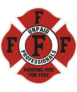 Firefighter Decals - Fighting Fire for Free - Firefighter - Various Sizes - £3.31 GBP+