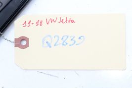 11-18 VOLKSWAGEN JETTA FRONT LEFT DOOR PANEL TRIM Q2839 image 12