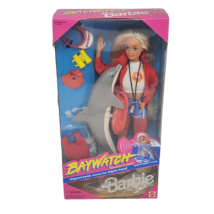 Vintage 1994 Baywatch Lifeguard Barbie W Dolphin # 13199 In Original Box Mattel - £51.56 GBP