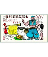 Ham Radio CB Amateur QSL QSO Card Harem Girl Auburn Washington Signed Co... - $6.88