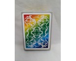 Sweden Anglo Rainbow Poker Size Playing Card Deck - £38.40 GBP