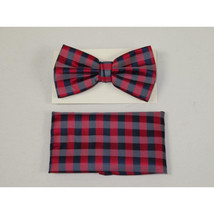 Men's Fancy Bow Tie/Hankie Set By J.Valintin Soft Microfiber Silky JVBT-28 image 2