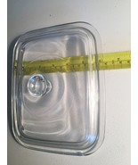1960&#39;s HARD to FIND Size A-13 Rectangle PYREX Glass LID _as found_ - $408.64 MXN