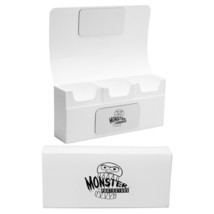 Monster Protectors Deck Box: Monster: Triple White - $15.73