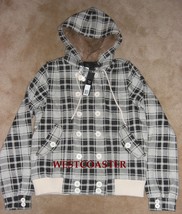 Marc by Marc Jacobs plaid hoodie *talc* size L NWT - $80.00