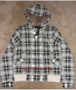 Marc by Marc Jacobs plaid hoodie *talc* size L NWT - $108.94 CAD