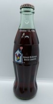 1996 Ronald McDonald House Charities Coca Cola Bottle McDonald&#39;s October... - £17.79 GBP