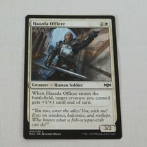 Haazda Officer MTG 2019 White Creature Human Soldier 010/259 Ravnica All... - £1.18 GBP