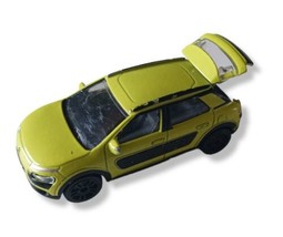 Majorette Citroen C4 Cactus Yellow 1:56 (3 inches) 245C Die Cast Car - £11.64 GBP