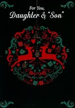 For You, Daughter &amp; &quot;Son&quot; - CHRISTMAS GREETING CARD - 23289 - $2.79