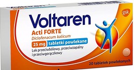 Arthritis Pain Relief anti-inflammatory Acti Forte 25 mg 20 tablets - $27.95