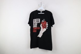 Vintage Y2K 2004 Mens Large American Idiot Green Day Band Short Sleeve T... - £77.59 GBP