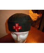 Vintage mason Masonic freemasonry scottish rite HAT red Cross D L T J oc... - €69,14 EUR