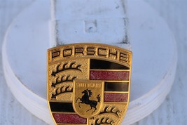Porsche 911 986 956 987 991 Front Hood Badge Logo Crest Emblem image 2