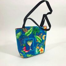 Tropical Theme Bling Purse Bag 10.5x9x3.5 inches - $20.90 CAD