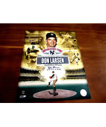 DON LARSEN YOGI BERRA YANKEES 56 WS PG SIGNED AUTO 50TH ANNIVERSARY 11X1... - €214,98 EUR