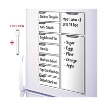 CKB Ltd Fridge Board Magnetic With Marker White Board &amp; Pen - Drywipe Ma... - $24.00