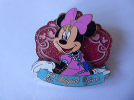 Disney Exchange Pin 125144 HKDL - 12 Magical Years - 12th Anniversary - Minni... - £25.89 GBP