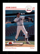 1991 Line Drive AAA #430 John Davis Richmond Braves - £1.56 GBP