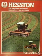Hesston 8200 Self-Propelled Windrower Specifications Sheet - $10.00