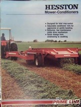 1981 Hesston 1071, 1091, 1010, 1180 Windrowers Brochure - $10.00