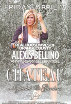 Alexis Bellino, Real Housewives Orange County @ Chateau Las Vegas Promo Card - £1.55 GBP