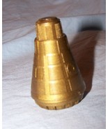 Vintage Gold Plastic Mercury Space Capsule Pencil Sharpener-1960s-New Ol... - $27.44 CAD
