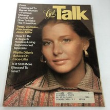 VTG Girl Talk Magazine: October 1975 - Phyllis Diller&#39;s Advice On Face-Lifts - $23.70