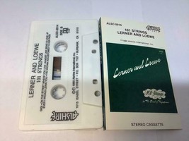 101 Strings Audio Cassette Tape Lerner And Loewe 1980 Alshire Usa ALSC-5014 - £6.89 GBP