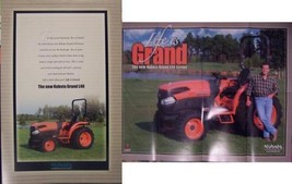 Kubota Grand L40 Series Tractors Brochure/Poster NICE! - $10.00