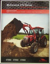 2008 McCormick CTU50U, CT55U, CT65U Tractors Brochure - $10.00
