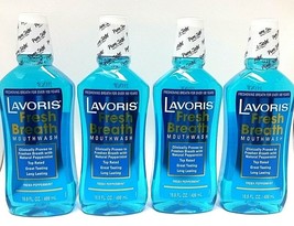 4 - Original Lavoris Fresh Breath Mouthwash Fresh Peppermint Mouth Wash ... - €29,63 EUR