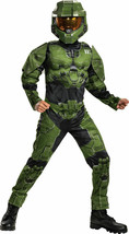 Disfraz De Músculo Master Chief Infinite HALO Para Niños Halloween S-M-L... - $466.67 MXN