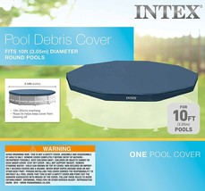 Intex 28021E 10ft Easy Set Pool Cover - £11.84 GBP