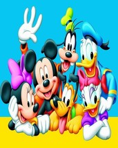 Mickey minnie Mouse Goofy Art Print wall hanging &quot;8x10&quot;decor nursery kid... - $8.55