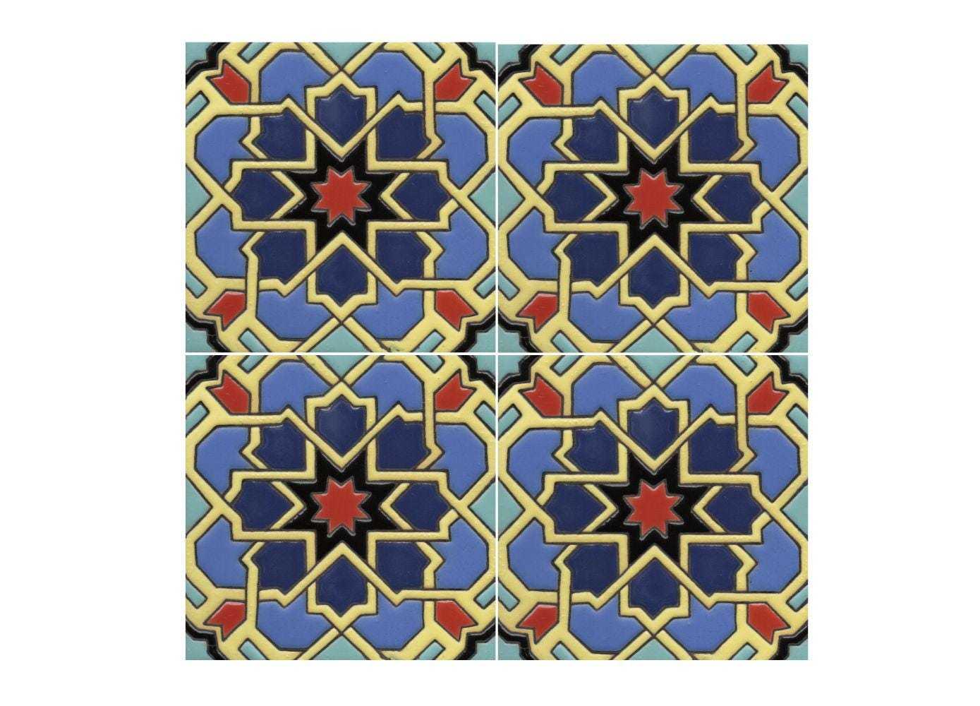 Ceramic High Relief Malibu Tiles Handcrafted  - CS158 -  (you select the... - $189.00