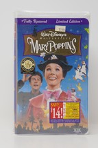 Walt Disney&#39;s Masterpiece Mary Poppins (VHS, 1997, Clamshell) SEALED - £13.46 GBP