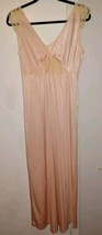 Vintage Pink Nightgown Formfit Style RN 32544 Large Sweep Size Petite 6-8 - $45.00
