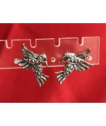 Avon Spring 1992 hummingbirds Earrings, surgical steel posts, J117 - $109.99 MXN