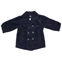 Gymboree Corduroy Double Breasted Pea Coat Baby Toddler Boy 12 18 M Jack... - $21.78